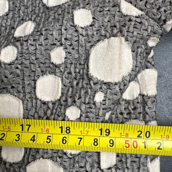 Focus Casual Life Small Cotton Sleeve Knit Cardigan Jacket Shacket Women's - Picture 6 of 7